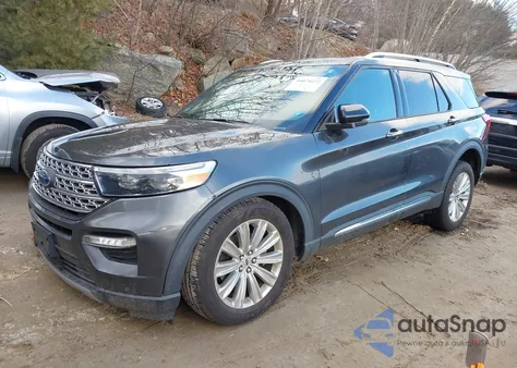 2020 Ford Explorer Limited из США, поврежденный, VIN 1FMSK8FHXLGA21203